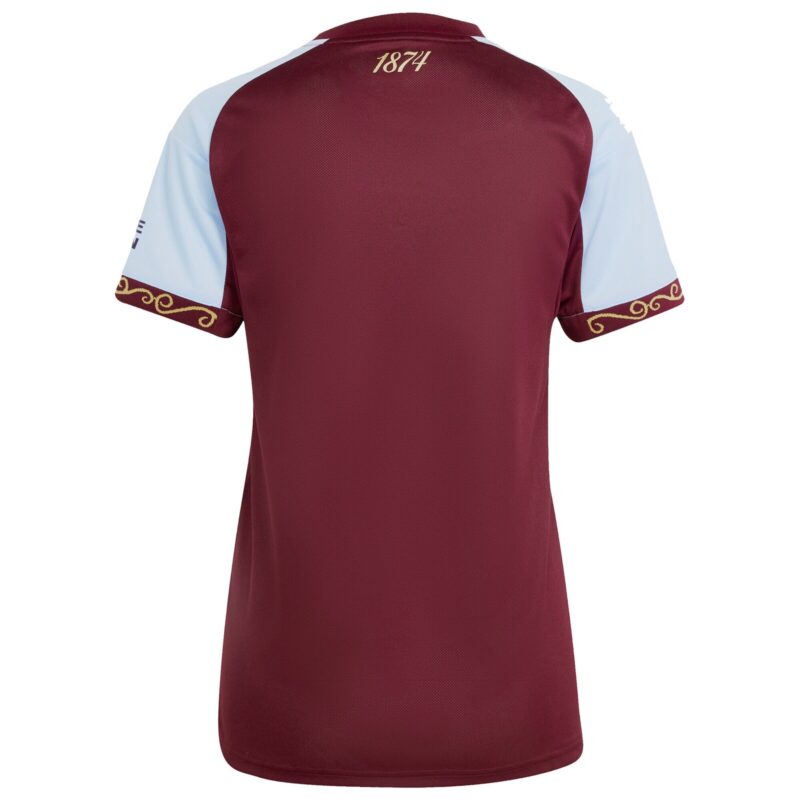 A2B image: aston-villa-adidas-home-shirt-2025-26-womens Aston Villa adidas Home Shirt 2025-26 - Womens