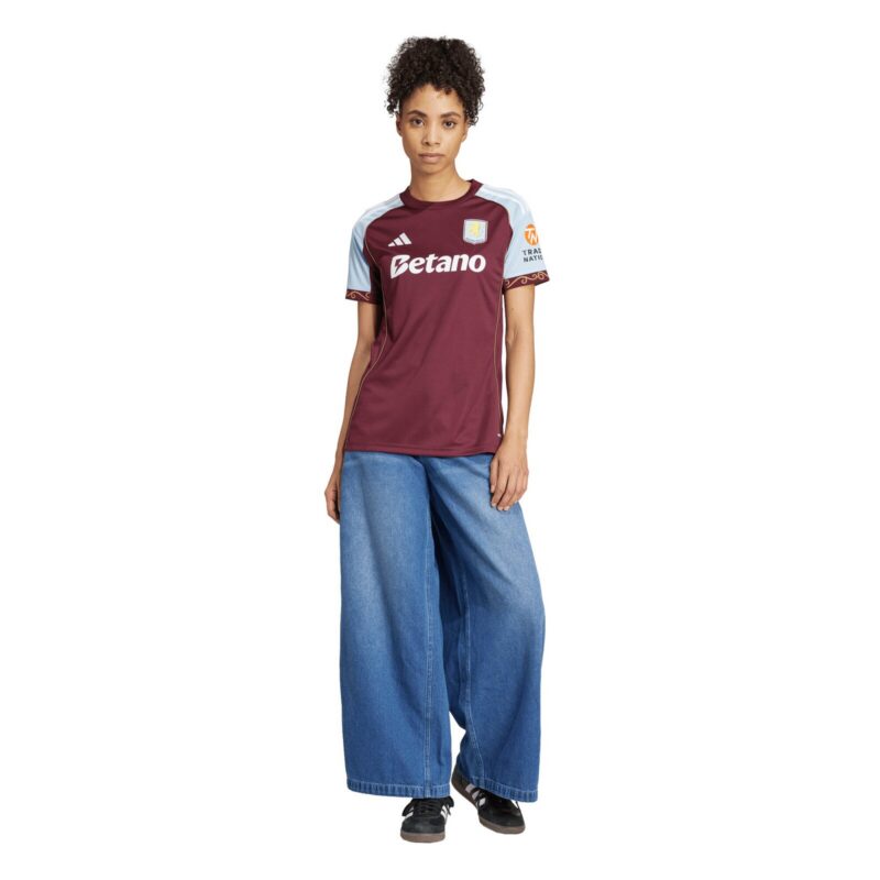 A2B image: aston-villa-adidas-home-shirt-2025-26-womens Aston Villa adidas Home Shirt 2025-26 - Womens