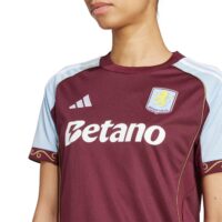 A2B image: aston-villa-adidas-home-shirt-2025-26-womens Aston Villa adidas Home Shirt 2025-26 - Womens
