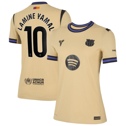 A2B image: barcelona-nike-dri-fit-adv-away-match-shirt-2025-26-womens-with-lamine-yamal-10-printing Barcelona Nike Dri-Fit ADV Away Match Shirt 2025-26 - Womens with Lamine Yamal 10 printing