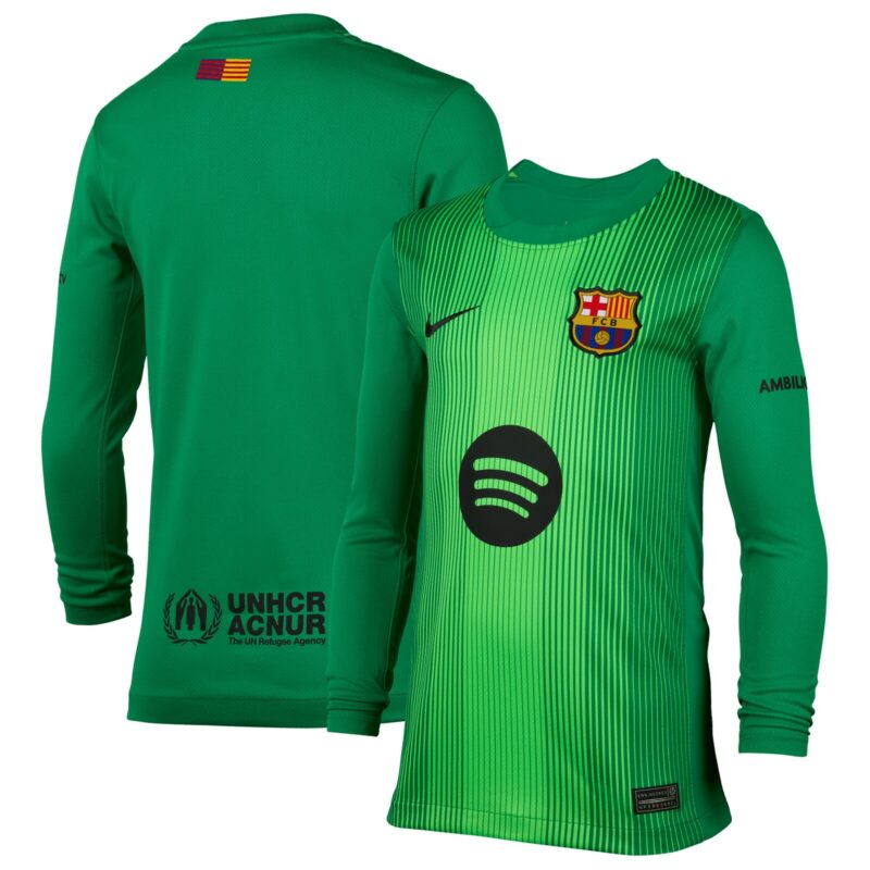 Barcelona Nike Home Goalkeeper Stadium Shirt 2025-26 - Kids