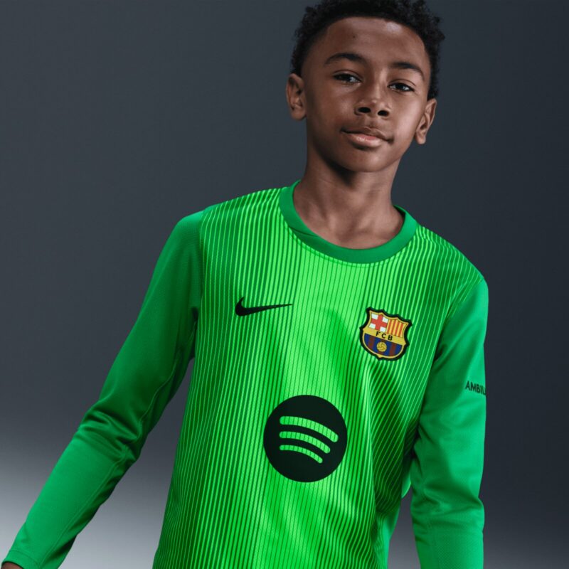 Barcelona Nike Home Goalkeeper Stadium Shirt 2025-26 - Kids