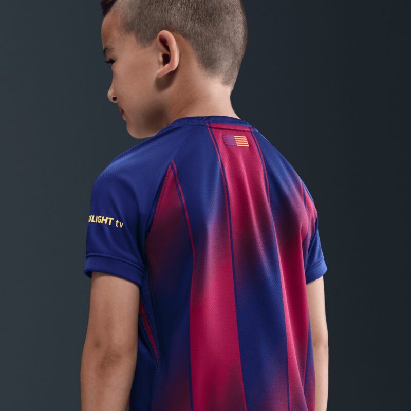 Barcelona Nike Home Stadium Kit 2025-26 - Little Kids