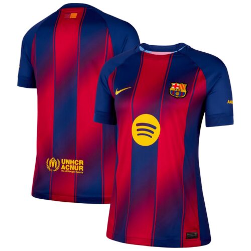 A2B image: barcelona-nike-home-stadium-shirt-2025-26-womens Barcelona Nike Home Stadium Shirt 2025-26 - Womens
