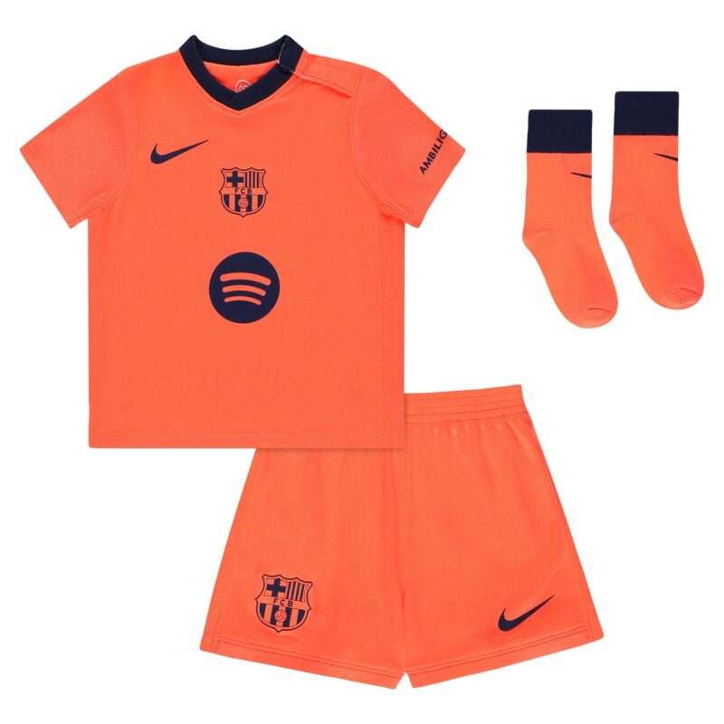 A2B image: barcelona-nike-third-stadium-mini-kit-2025-26-infants Barcelona Nike Third Stadium Mini Kit 2025-26 - Infants