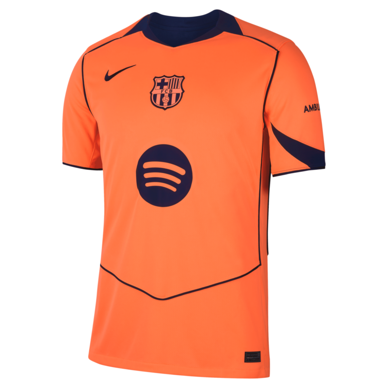 Barcelona Nike Third Stadium Shirt 2025-26 with Lamine Yamal 10 Cup printing