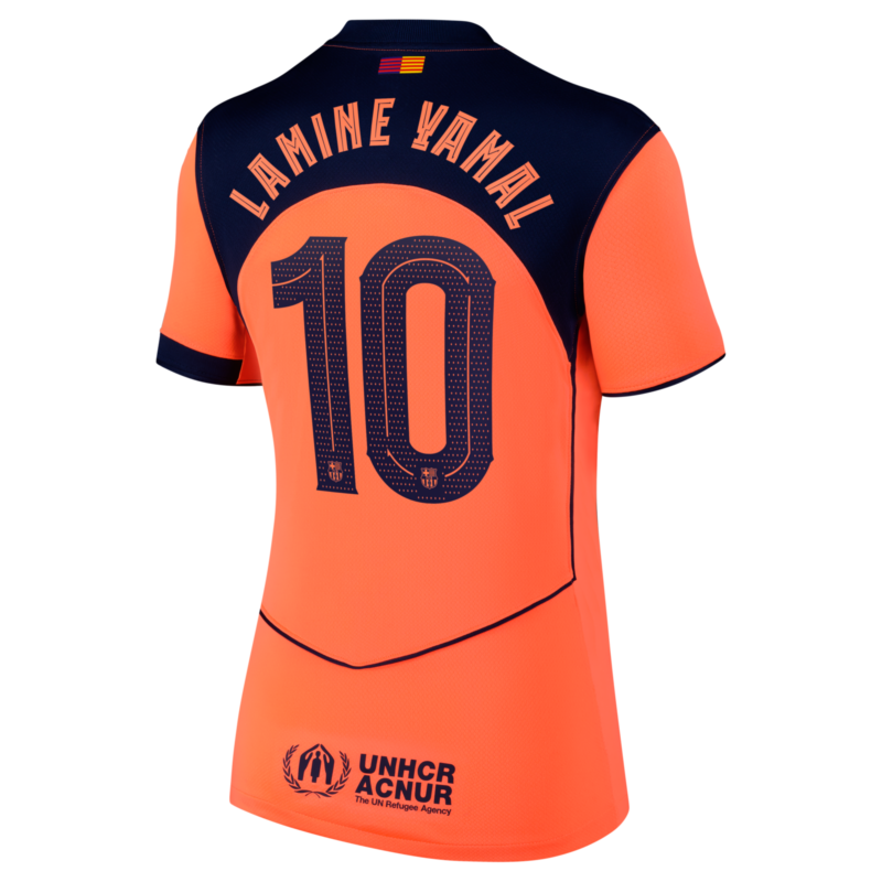 A2B image: barcelona-nike-third-stadium-shirt-2025-26-womens-with-lamine-yamal-10-cup-printing Barcelona Nike Third Stadium Shirt 2025-26 - Womens with Lamine Yamal 10 Cup printing