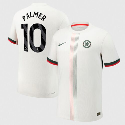 Chelsea Nike Dri Fit Adv Away Match Shirt 2025-26 with Palmer 10 printing