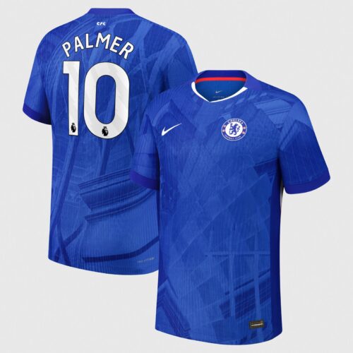 Chelsea Nike Dri-FIT ADV Home Match Shirt 2025-26 with Palmer 10 printing