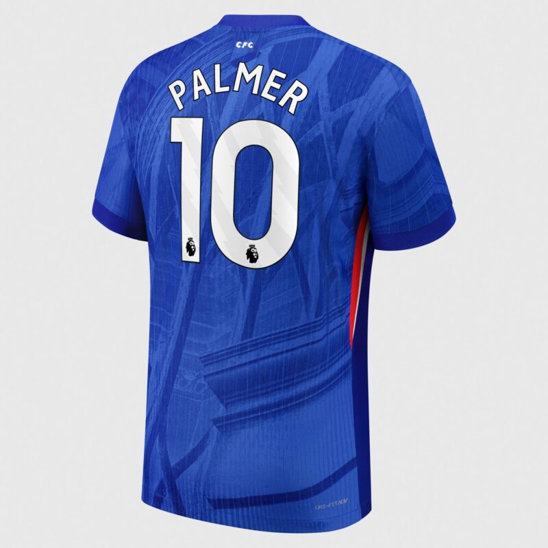 Chelsea Nike Dri-FIT ADV Home Match Shirt 2025-26 with Palmer 10 printing