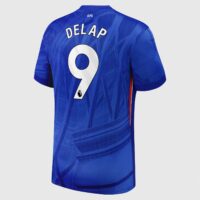 Chelsea Nike Home Stadium Shirt 2025-26 with Delap 9 printing