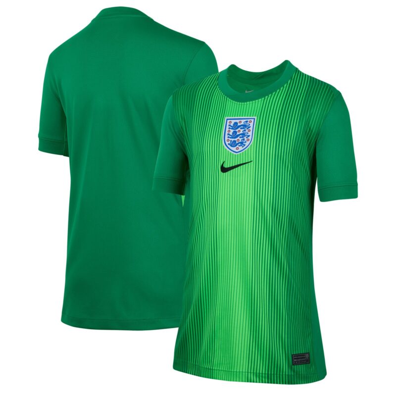 England Lionesses Nike Goalkeeper Stadium Shirt 2025 - Kids