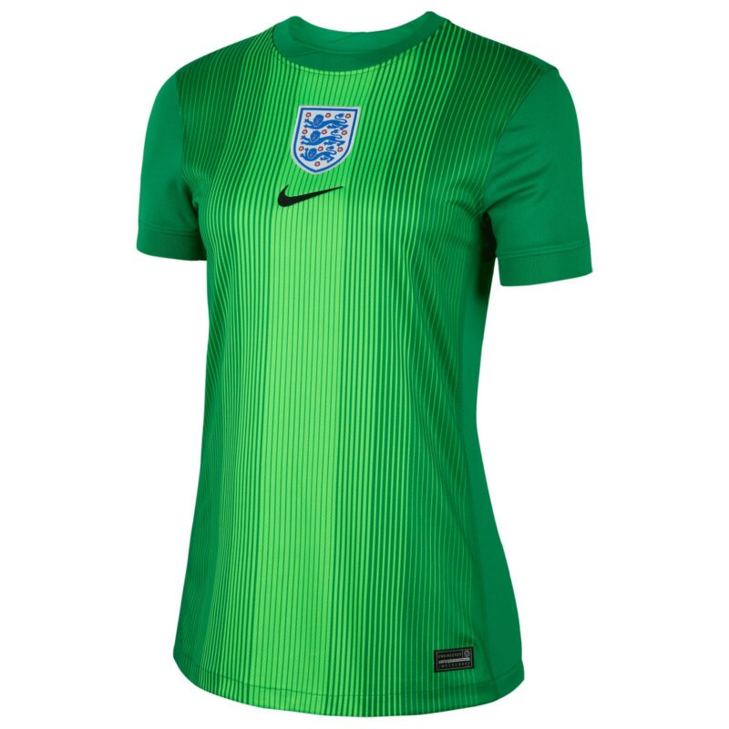 England Lionesses Nike Goalkeeper Stadium Shirt 2025 - Womens