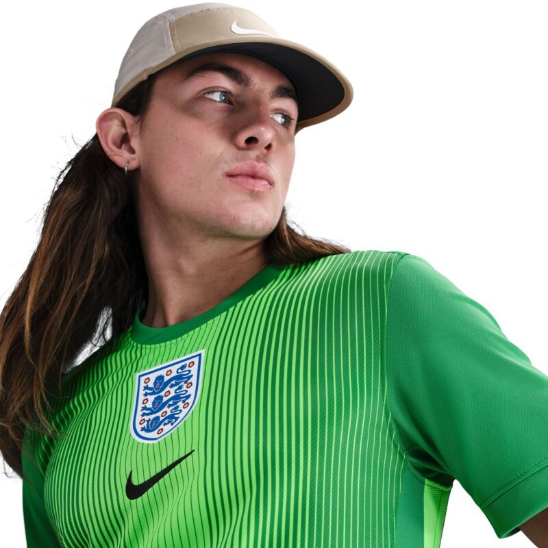 England Lionesses Nike Goalkeeper Stadium Shirt 2025