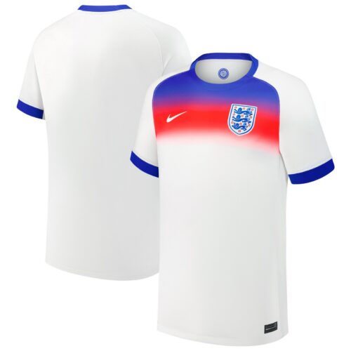 A2B image: england-lionesses-nike-home-stadium-shirt-2025-kids England Lionesses Nike Home Stadium Shirt 2025 - Kids