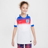 England Lionesses Nike Home Stadium Shirt 2025 - Kids