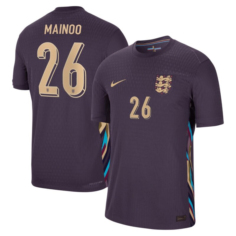 A2B image: england-nike-dri-fit-adv-away-match-shirt-2024-kids-with-mainoo-26-printing England Nike Dri Fit Adv Away Match Shirt 2024 - Kids with Mainoo 26 printing