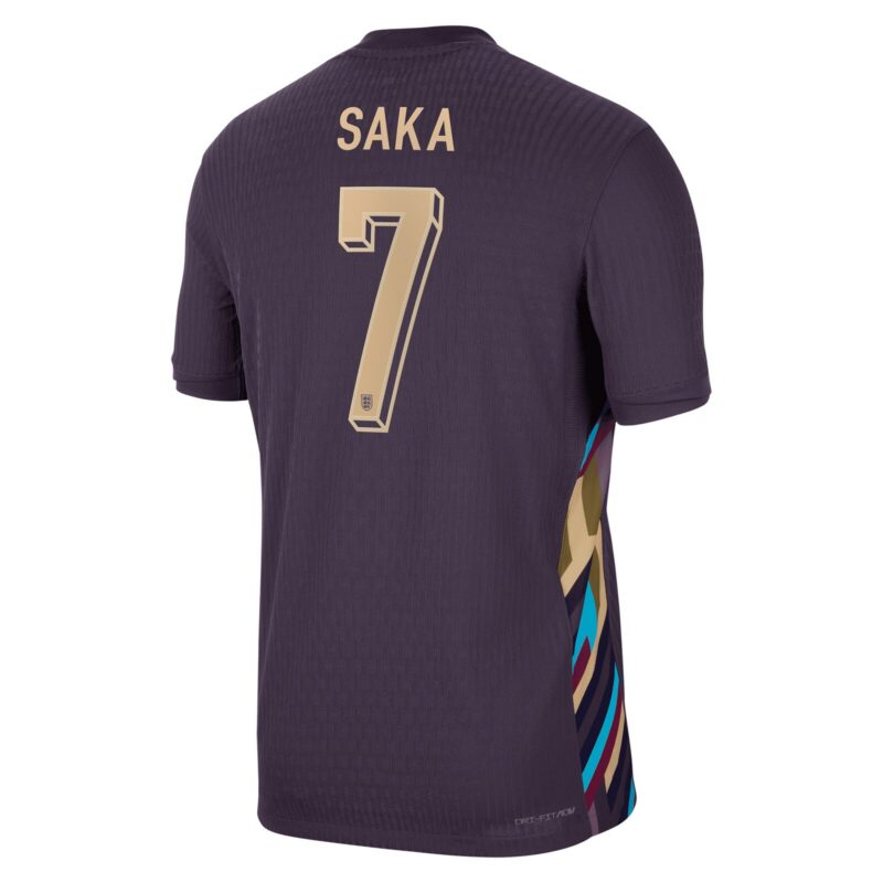 A2B image: england-nike-dri-fit-adv-away-match-shirt-2024-kids-with-saka-7-printing England Nike Dri Fit Adv Away Match Shirt 2024 - Kids with Saka 7 printing