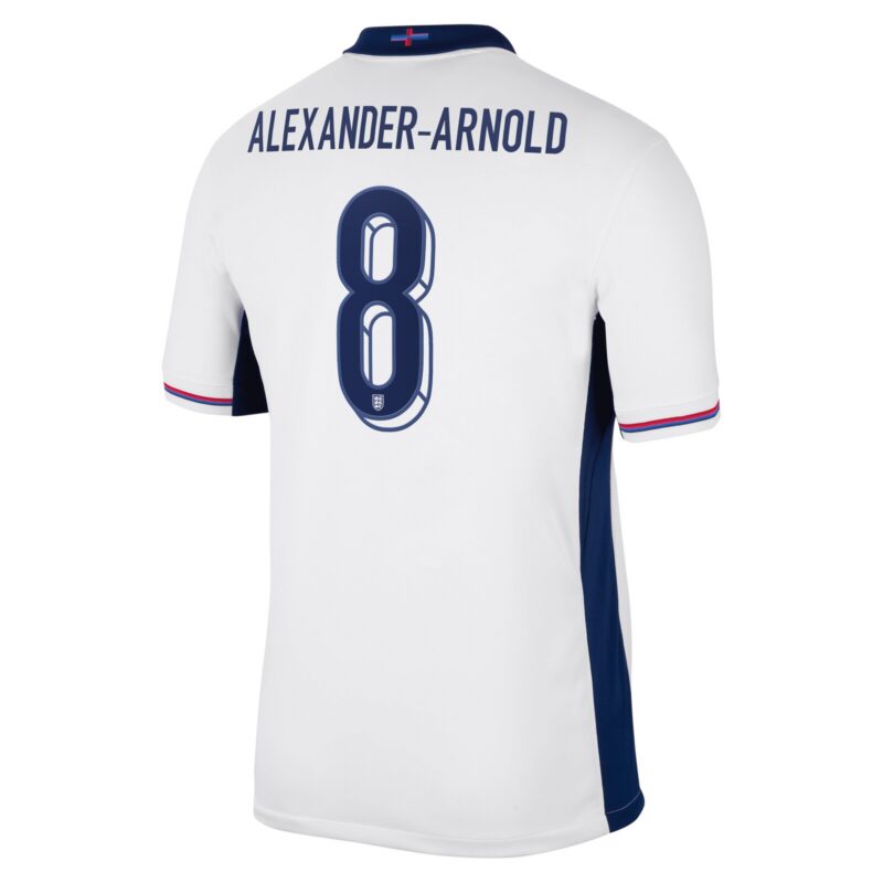 A2B image: england-nike-home-stadium-shirt-2024-with-alexander-arnold-8-printing England Nike Home Stadium Shirt 2024 with Alexander-Arnold 8 printing