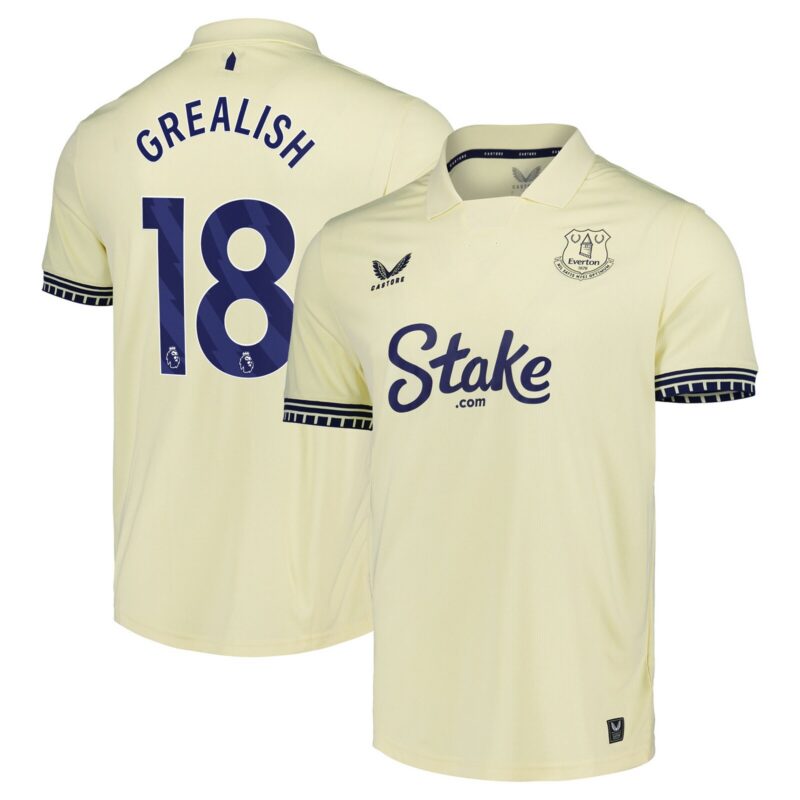 A2B image: everton-castore-away-pro-shirt-2025-26-with-grealish-18-printing Everton Castore Away Pro Shirt 2025-26 with Grealish 18 printing