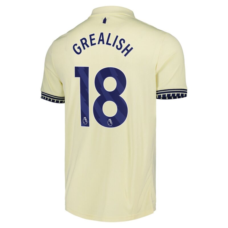A2B image: everton-castore-away-pro-shirt-2025-26-with-grealish-18-printing Everton Castore Away Pro Shirt 2025-26 with Grealish 18 printing