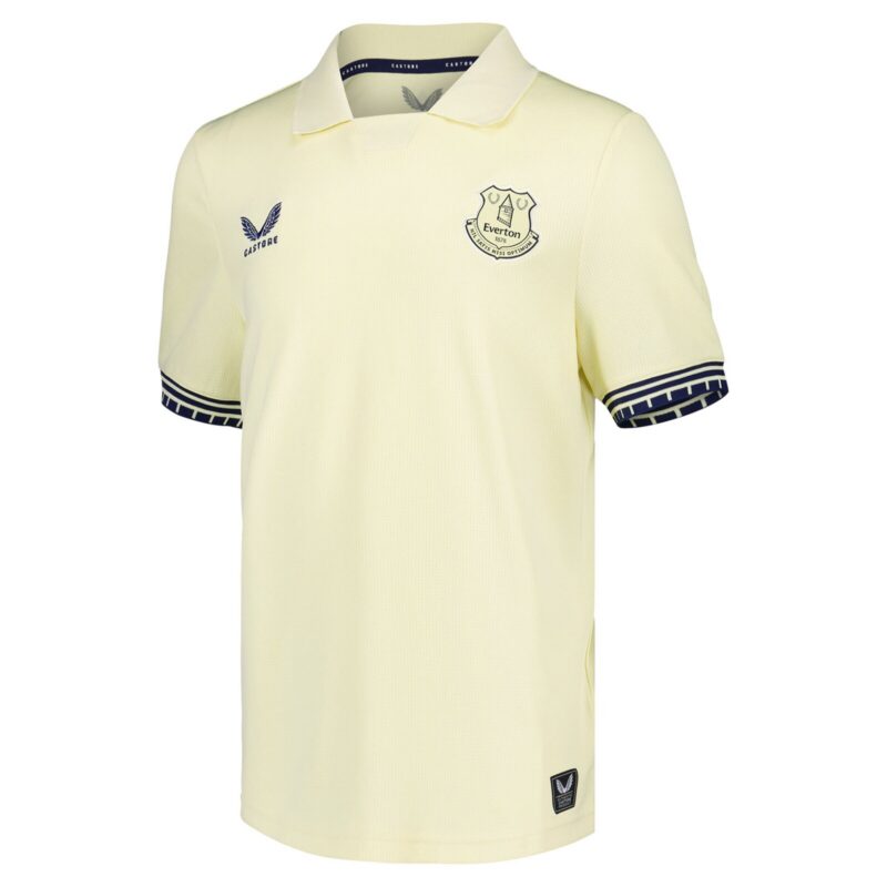 Everton Castore Away Shirt 2025-26 - Kids with Ndiaye 10 printing
