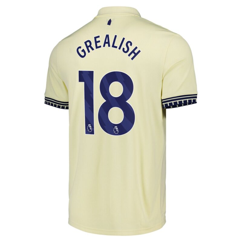 A2B image: everton-castore-away-shirt-2025-26-with-grealish-18-printing Everton Castore Away Shirt 2025-26 with Grealish 18 printing
