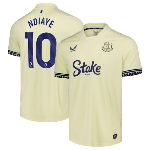 A2B image: everton-castore-away-shirt-2025-26-with-ndiaye-10-printing Everton Castore Away Shirt 2025-26 with Ndiaye 10 printing
