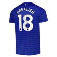 Everton Castore Home Pro Shirt 2025-26 with Grealish 18 printing