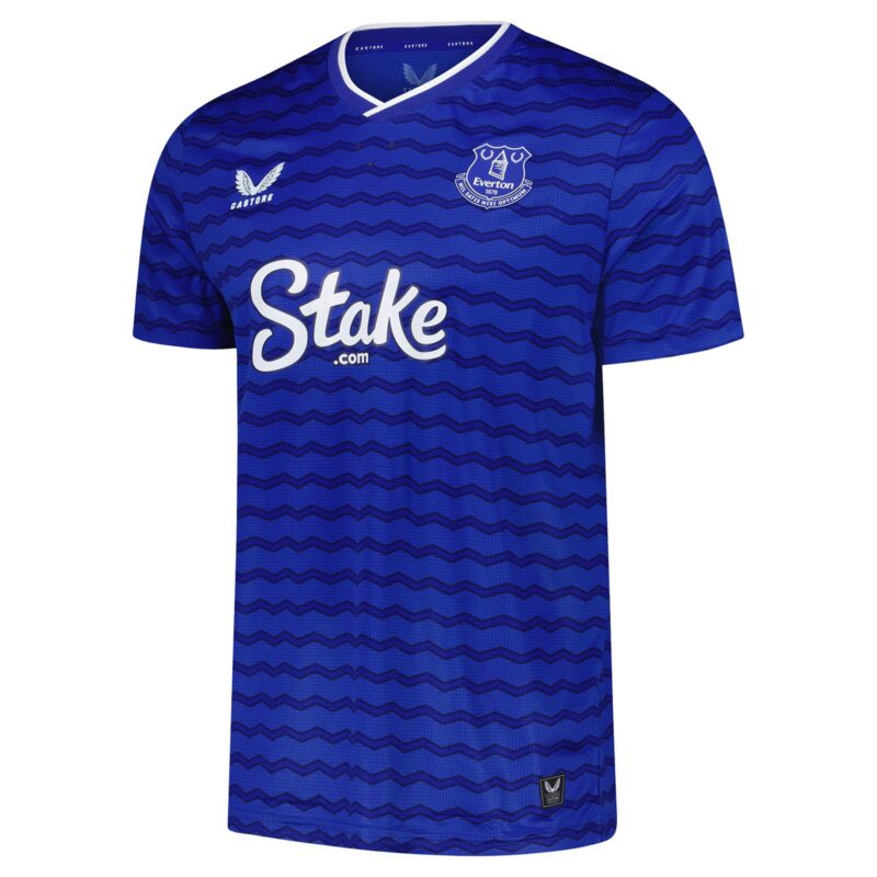 A2B image: everton-castore-home-pro-shirt-2025-26-with-ndiaye-10-printing Everton Castore Home Pro Shirt 2025-26 with Ndiaye 10 printing