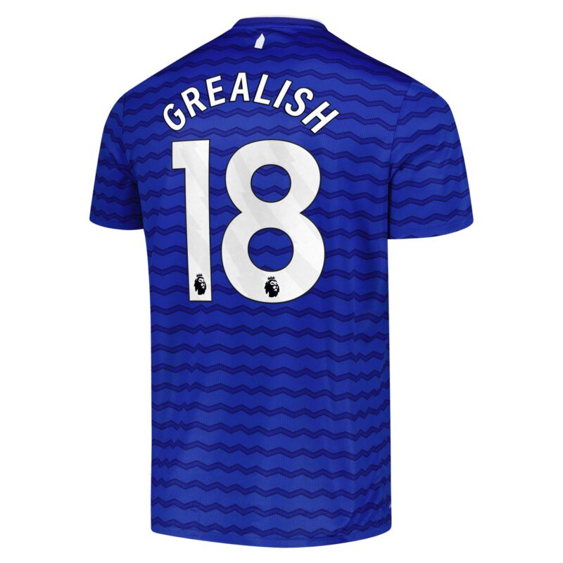 Everton Castore Home Replica Replica Shirt 2025-26 with Grealish 18 printing