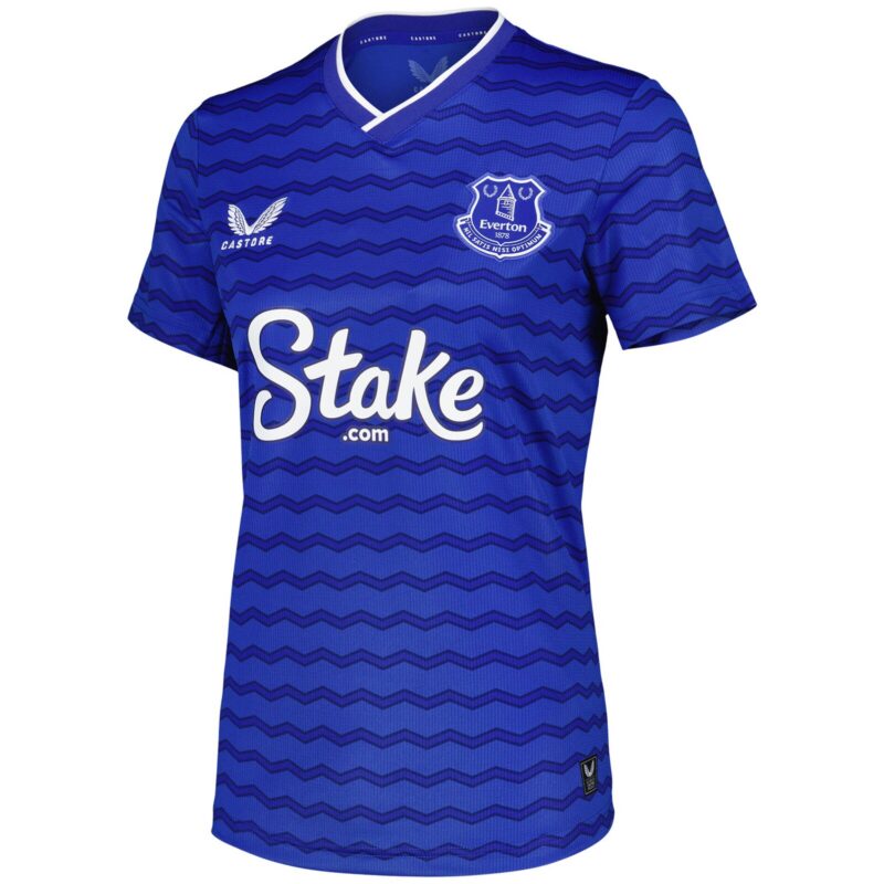 Everton Castore Home Replica Shirt 2025-26 - Womens