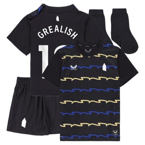 A2B image: everton-castore-third-baby-kit-2025-26-with-grealish-18-printing Everton Castore Third Baby Kit 2025-26 with Grealish 18 printing