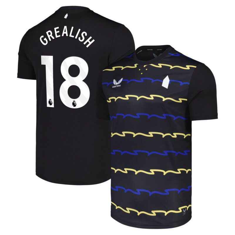 Everton Castore Third Pro Shirt 2025-26 - Unsponsored with Grealish 18 printing