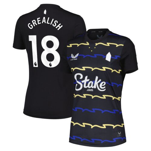 A2B image: everton-castore-third-pro-shirt-2025-26-womens-with-grealish-18-printing Everton Castore Third Pro Shirt 2025-26 - Womens with Grealish 18 printing