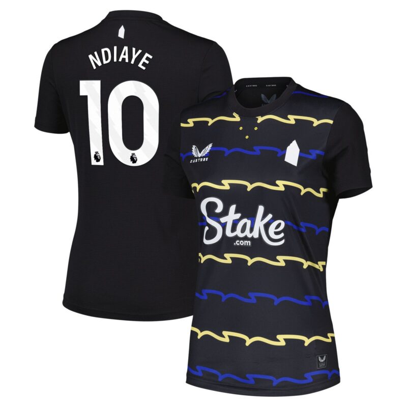 A2B image: everton-castore-third-pro-shirt-2025-26-womens-with-ndiaye-10-printing Everton Castore Third Pro Shirt 2025-26 - Womens with Ndiaye 10 printing