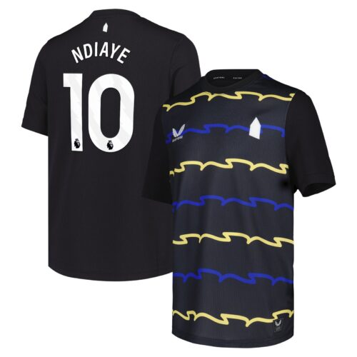 Everton Castore Third Replica Shirt 2025-26 - Kids with Ndiaye 10 printing