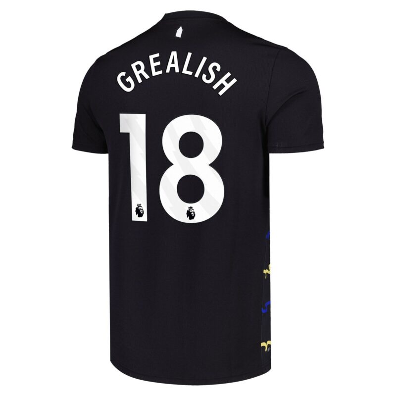 Everton Castore Third Replica Shirt 2025-26 with Grealish 18 printing