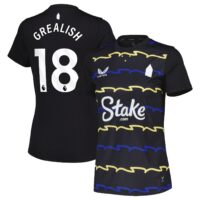 Everton Castore Third Replica Shirt 2025-26 - Womens with Grealish 18 printing
