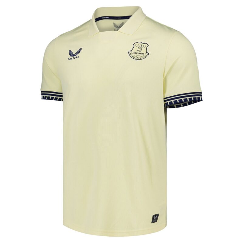 Everton Castore WSL Away Shirt 2025-26 - Unsponsored with Ornella 18 printing