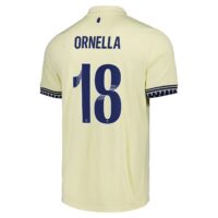 Everton Castore WSL Away Shirt 2025-26 with Ornella 18 printing