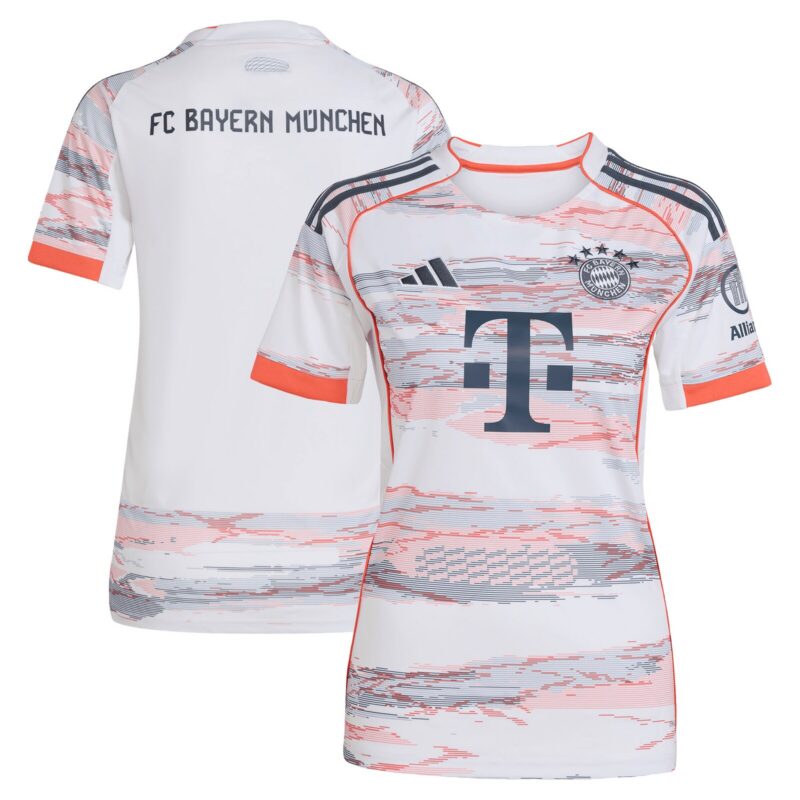 FC Bayern adidas Away Shirt 2025-26 - Womens