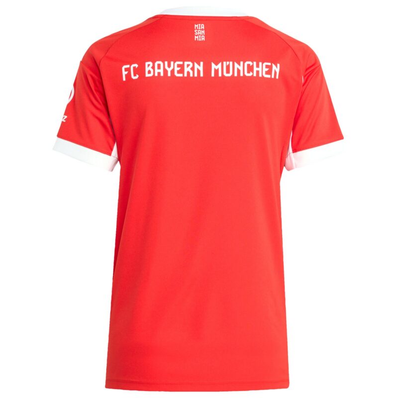FC Bayern adidas Home Shirt 2025-26 - Womens