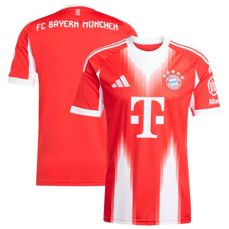 FC Bayern adidas Home Shirt 2025-26
