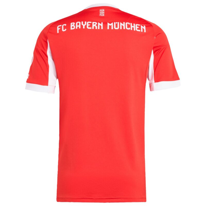 FC Bayern adidas Home Shirt 2025-26