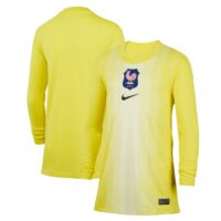 A2B image: france-nike-goalkeeper-stadium-shirt-2025-kids France Nike Goalkeeper Stadium Shirt 2025 - Kids