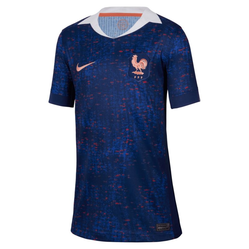 France Nike Home Dri Fit Adv Match Shirt 2025 - Kids