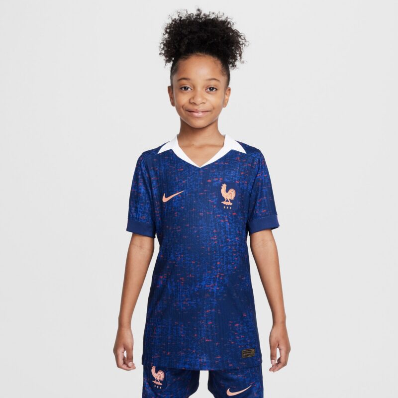 France Nike Home Dri Fit Adv Match Shirt 2025 - Kids