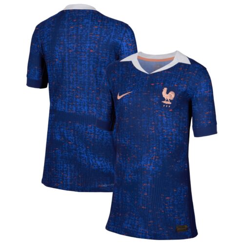 A2B image: france-nike-home-stadium-shirt-2025-kids France Nike Home Stadium Shirt 2025 - Kids