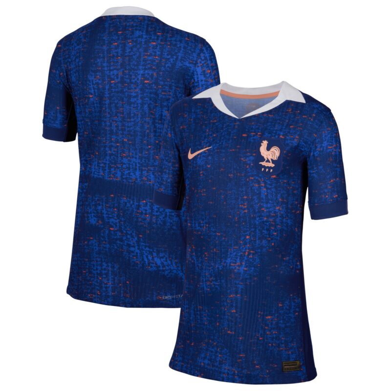 A2B image: france-nike-home-stadium-shirt-2025-kids France Nike Home Stadium Shirt 2025 - Kids